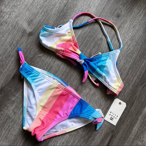 Billabong• Girls' Me N You Hanky Tie Bikini Set - Picture 3 of 13